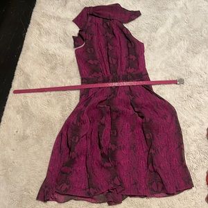 White House black market dress with belt